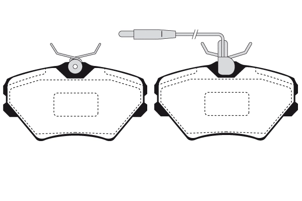 Brake Pad Set, disc brake (RA.0599.0)
