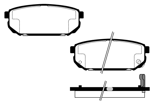 Brake Pad Set, disc brake (RA.0421.0)