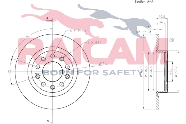 Brake Disc (RD01225)