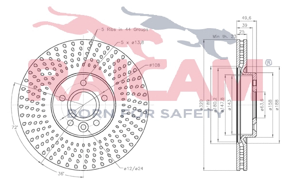 Brake Disc (RD01402)