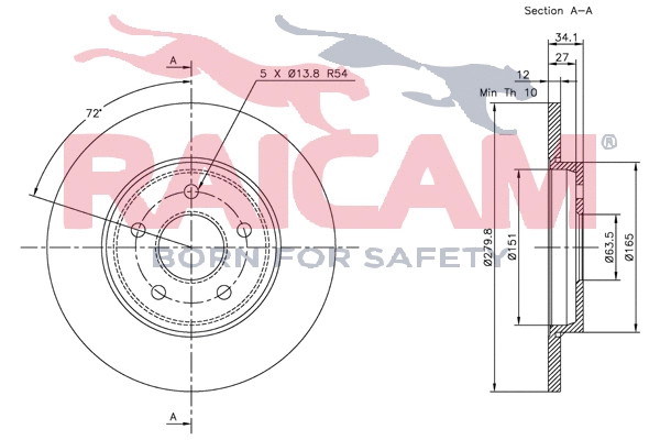 Brake Disc (RD00260)