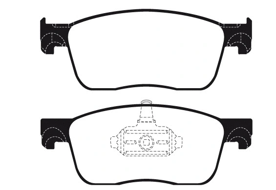 Brake Pad Set, disc brake (RA.1174.0)