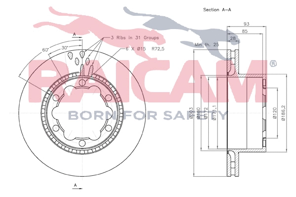 Brake Disc (RD01127)