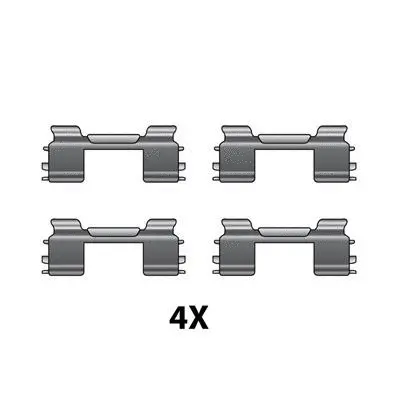 Accessory Kit, disc brake pad (12079455)