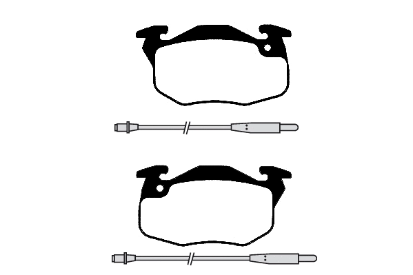 Brake Pad Set, disc brake (RA.0285.1)