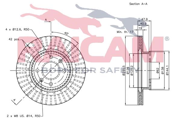 Brake Disc (RD00522)