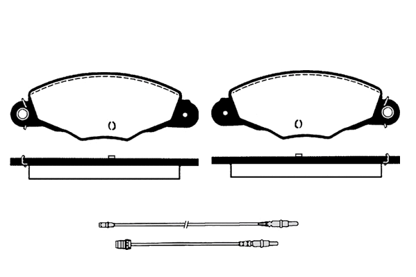 Brake Pad Set, disc brake (RA.0685.0)