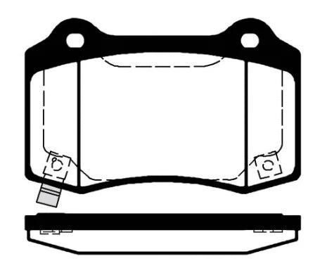Brake Pad Set, disc brake (RA.0752.8)