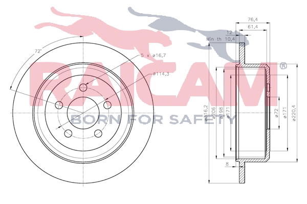 Brake Disc (RD01365)