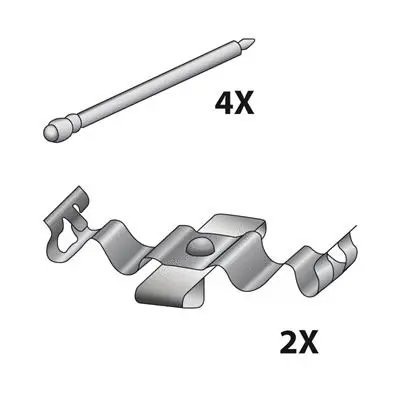 Accessory Kit, disc brake pad (12079679)