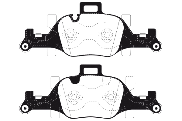 Brake Pad Set, disc brake (RA.1335.0)