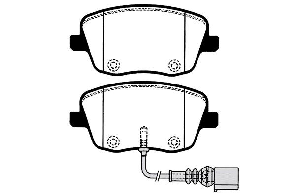 Brake Pad Set, disc brake (RA.0778.1)