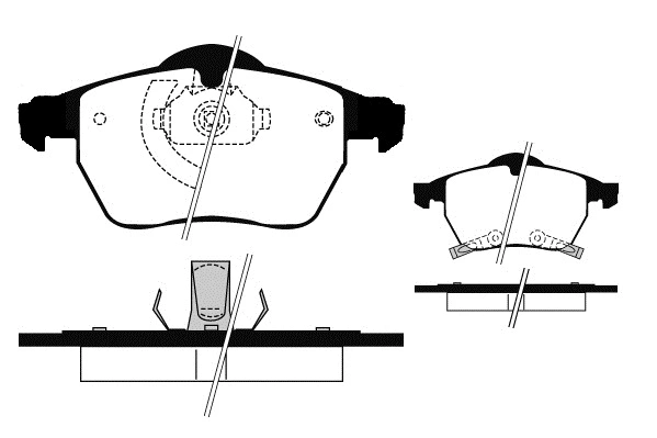 Brake Pad Set, disc brake (RA.0674.1)