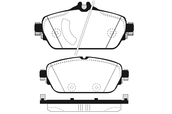 Brake Pad Set, disc brake (RA.1084.1)