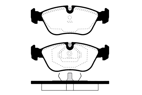 Brake Pad Set, disc brake (RA.0587.0)