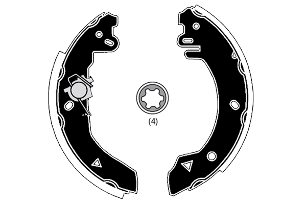 Brake Shoe Set (RA25770)