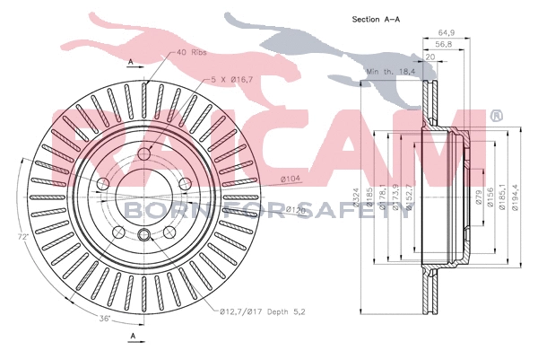 Brake Disc (RD00093)