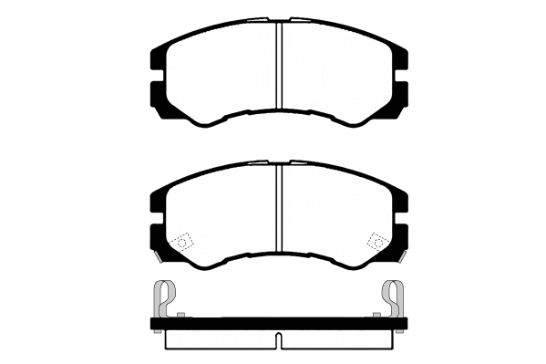 Brake Pad Set, disc brake (RA.0600.0)