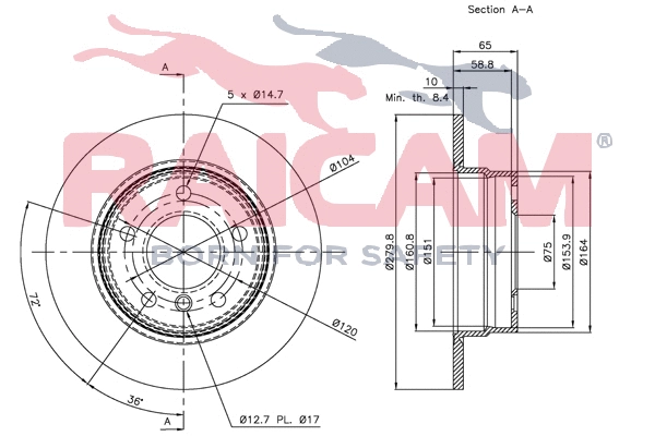 Brake Disc (RD00080)