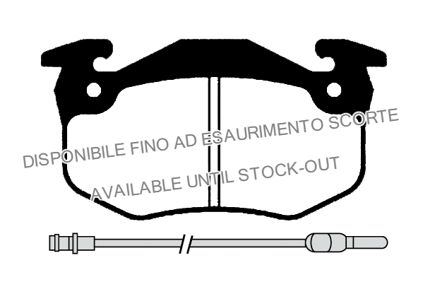 Brake Pad Set, disc brake (RA.0256.3)