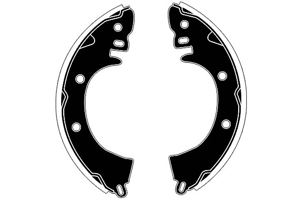 Brake Shoe Set (RA24850)