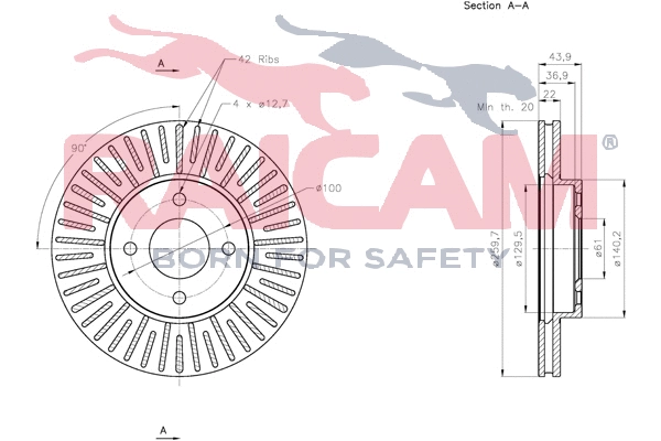 Brake Disc (RD01280)