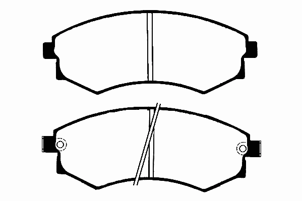 Brake Pad Set, disc brake (RA.0501.2)