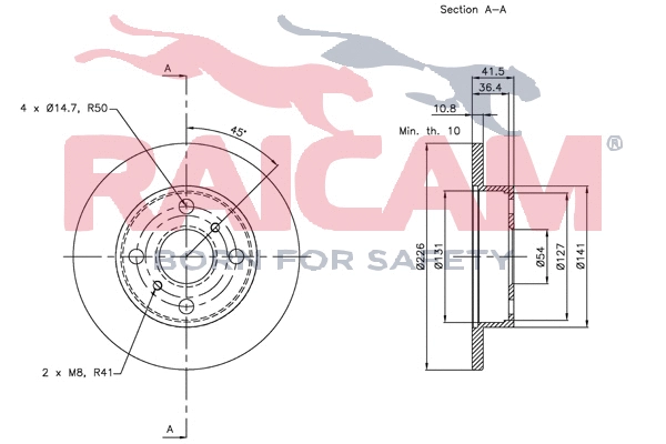 Brake Disc (RD00777)