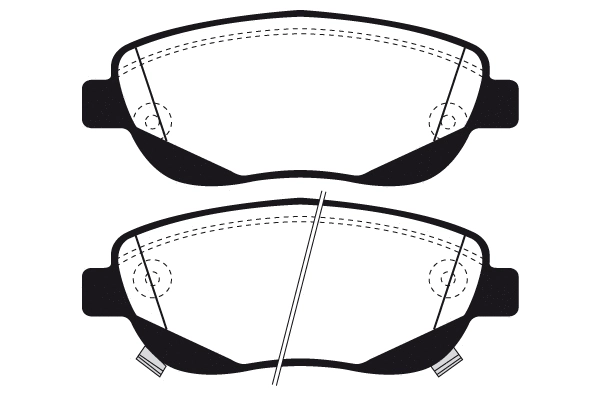 Brake Pad Set, disc brake (RA.1065.0)