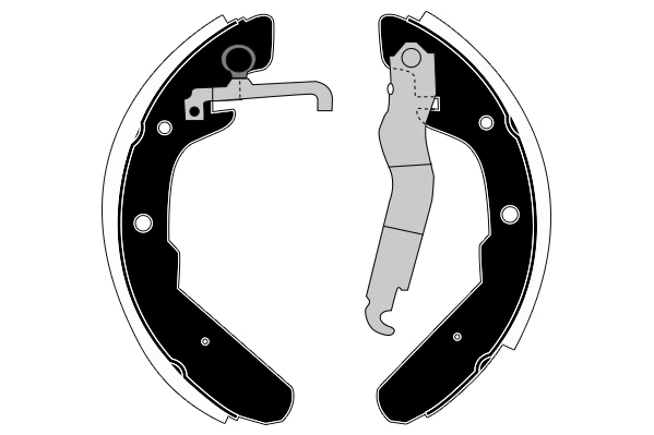 Brake Shoe Set (RA23970)
