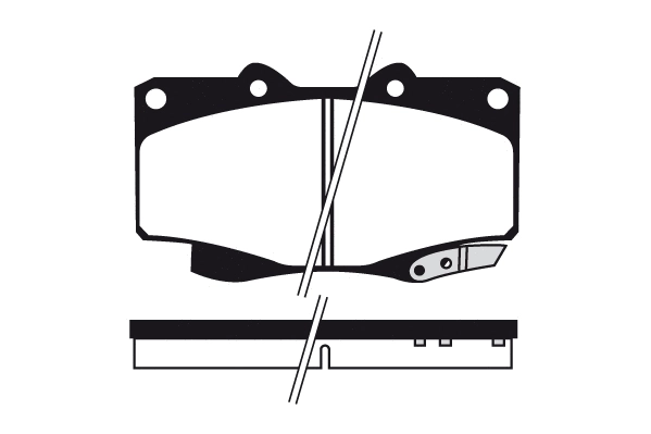 Brake Pad Set, disc brake (RA.0580.3)