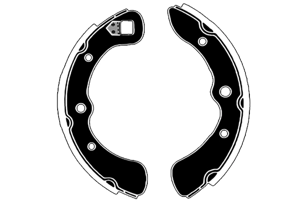 Brake Shoe Set (RA25870)