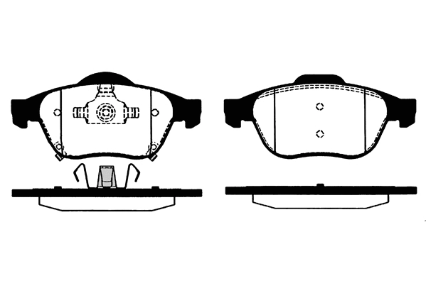 Brake Pad Set, disc brake (RA.0809.0)