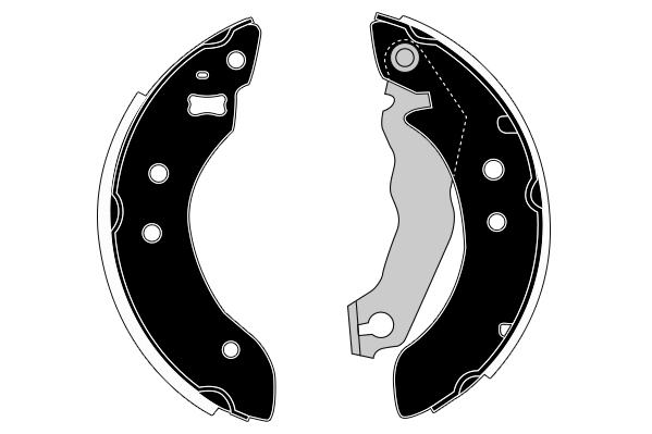 Brake Shoe Set (RA21390)