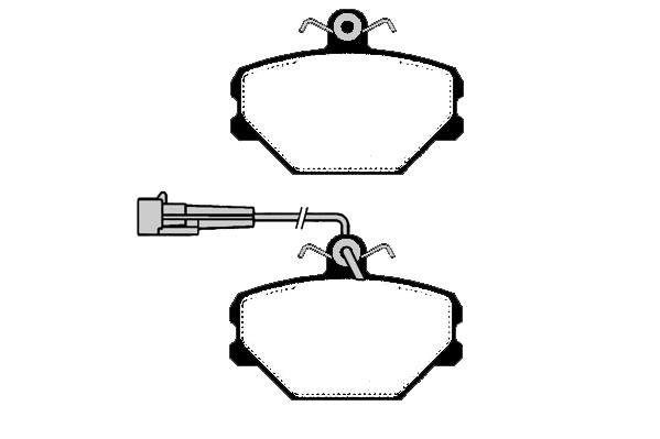 Brake Pad Set, disc brake (RA.0349.1)