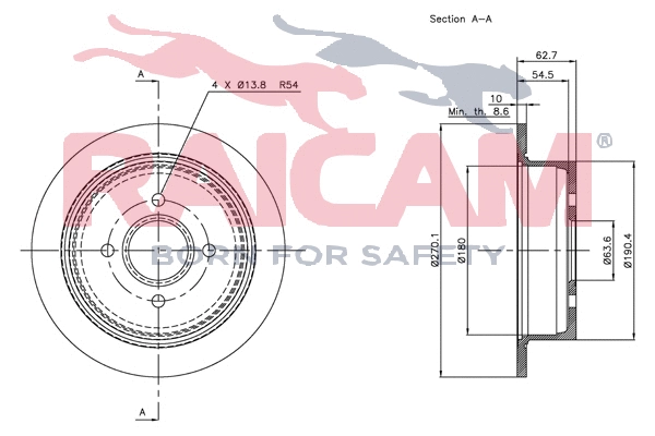 Brake Disc (RD00251)