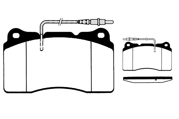 Brake Pad Set, disc brake (RA.0604.1)
