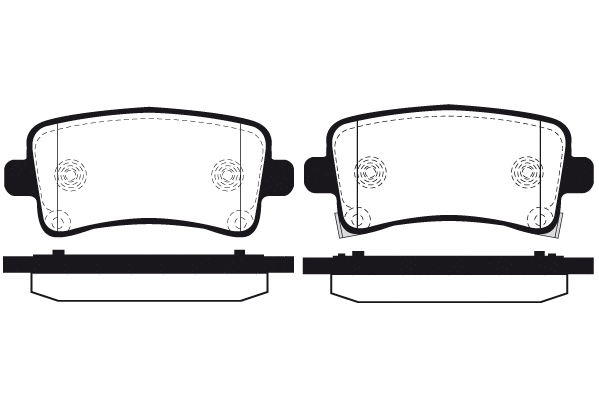 Brake Pad Set, disc brake (RA.0964.0)