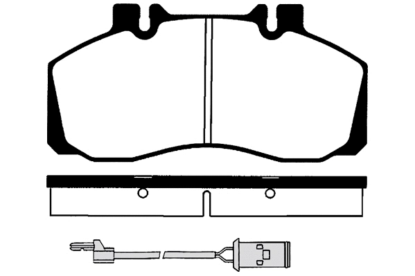 Brake Pad Set, disc brake (RA.0485.1)