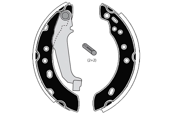 Brake Shoe Set (RA27090)