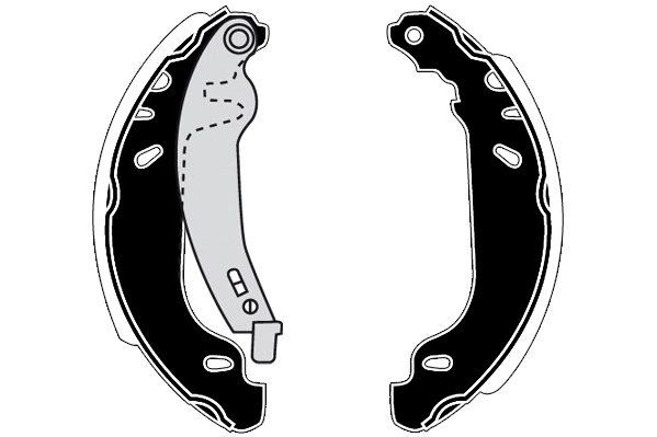 Brake Shoe Set (RA26021)