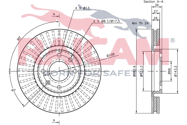 Brake Disc (RD00115)