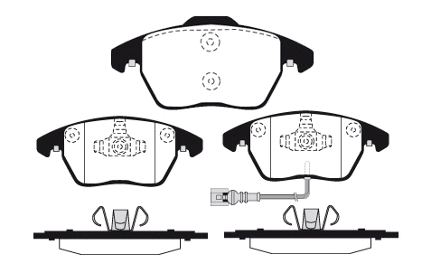 Brake Pad Set, disc brake (RA.0922.0)