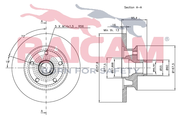 Brake Disc (RD00855)