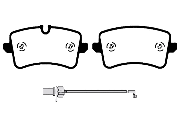 Brake Pad Set, disc brake (RA.0931.3)