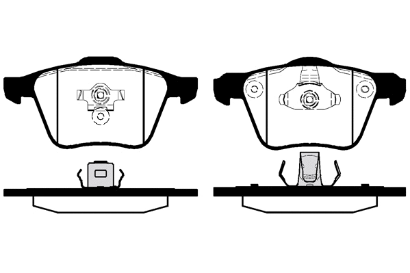 Brake Pad Set, disc brake (RA.0938.0)