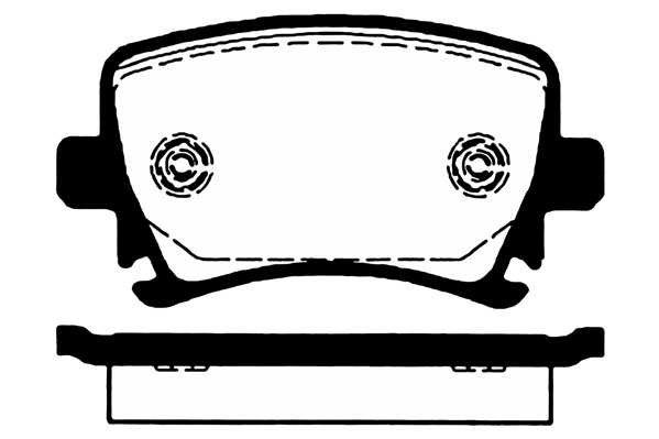 Brake Pad Set, disc brake (RA.0818.0)
