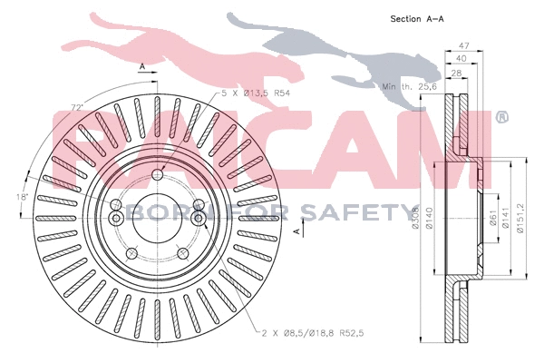 Brake Disc (RD00695)