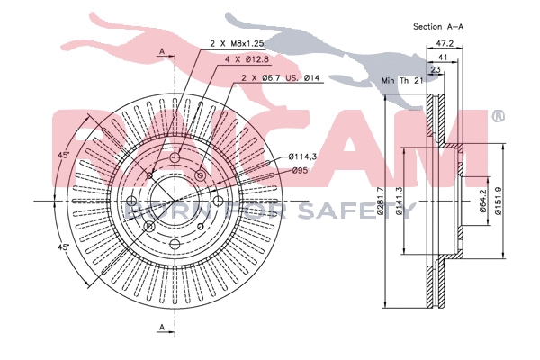Brake Disc (RD00291)