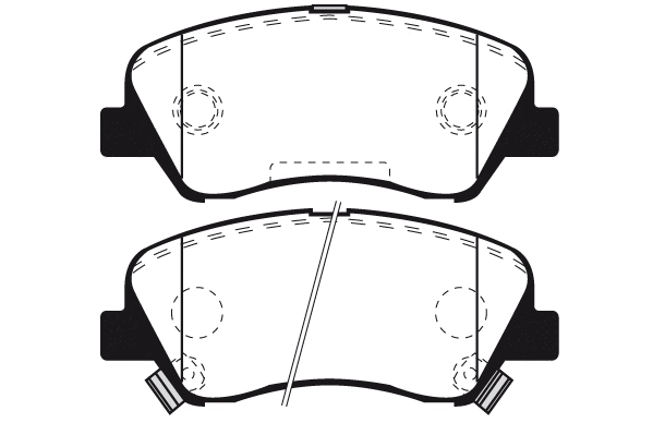 Brake Pad Set, disc brake (RA.1236.0)